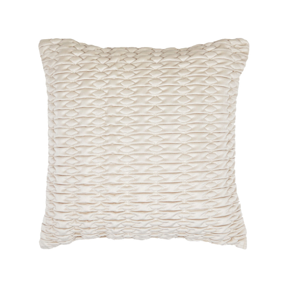 Loxton Champagne Square Filled Cushion