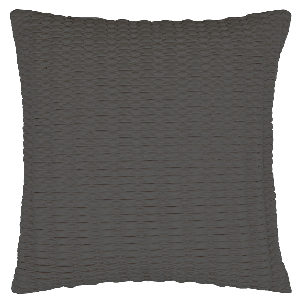 Private Collection Loxton Charcoal European Pillowcase | My Linen