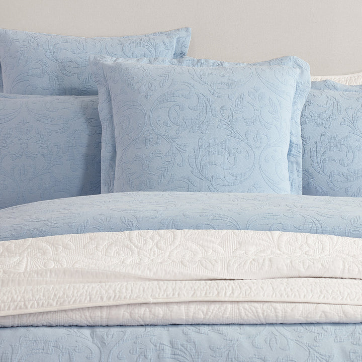 Marbella Blue Quilt Cover Set | King Bed