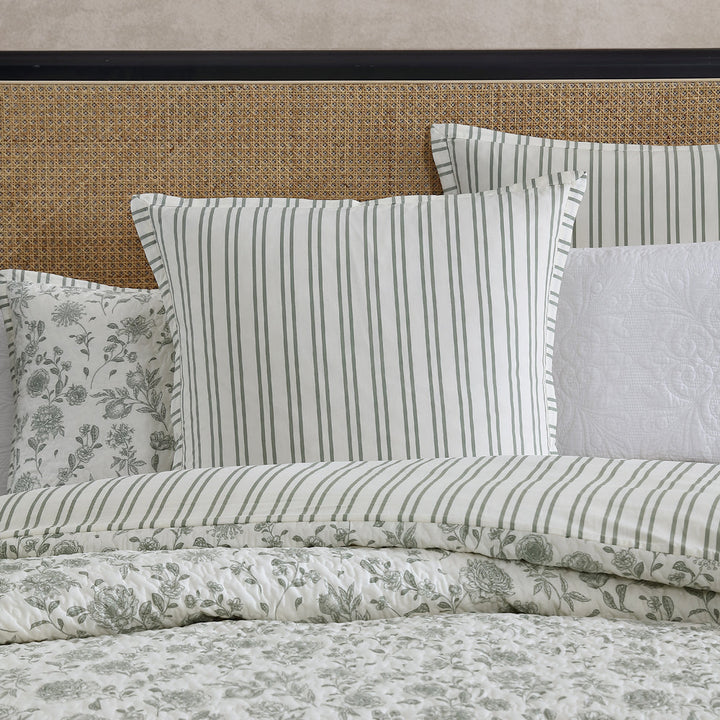 Marthas Orchard Sage European Pillowcase