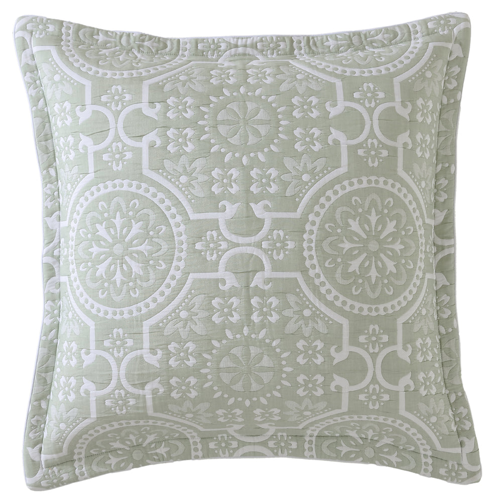 Mayfair Sage European Pillowcase