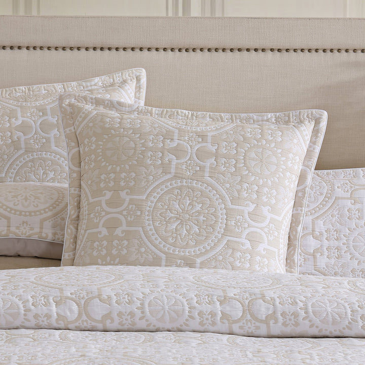 Mayfair Stone Quilt Cover Set | King Bed