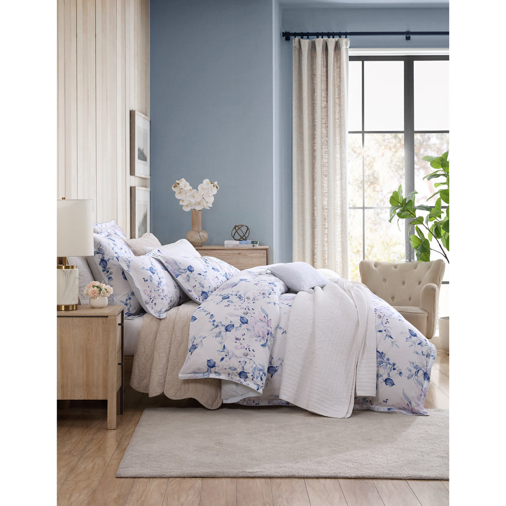 Millicent Chambray Quilt Cover Set | Super King