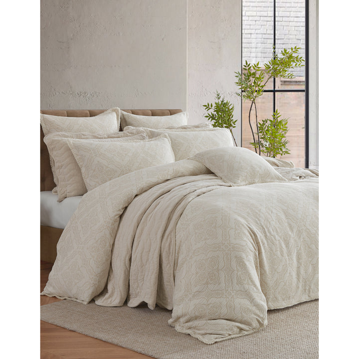 Private Collection Parisian Linen Quilt Cover Set Closeup | My Linen