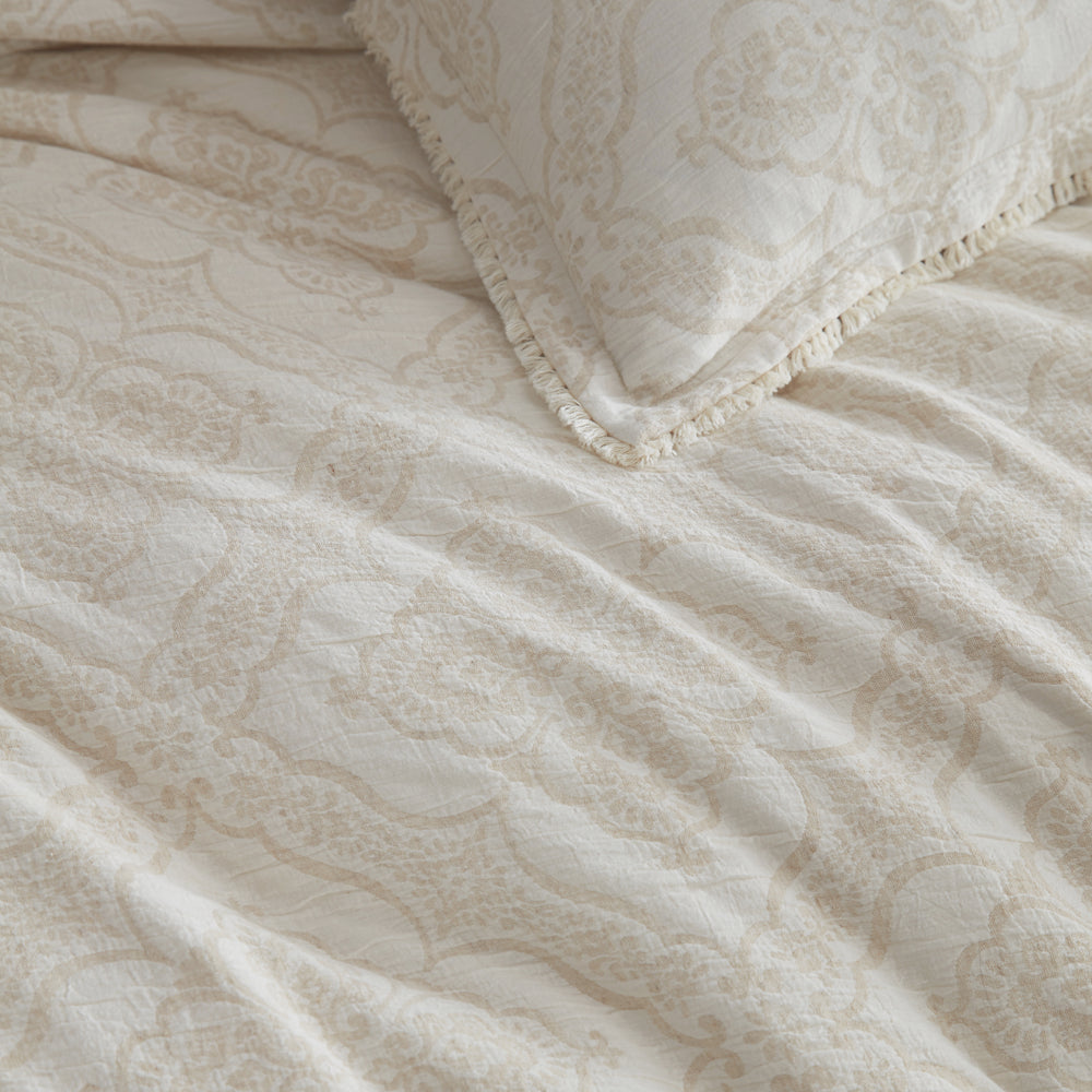Private Collection Parisian Linen Quilt Cover Set Detail | My Linen