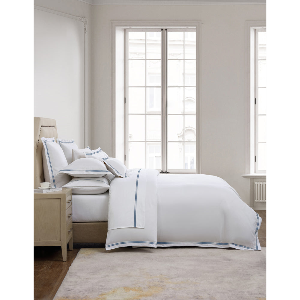 Santiago Steel Quilt Cover Set | Queen Bed