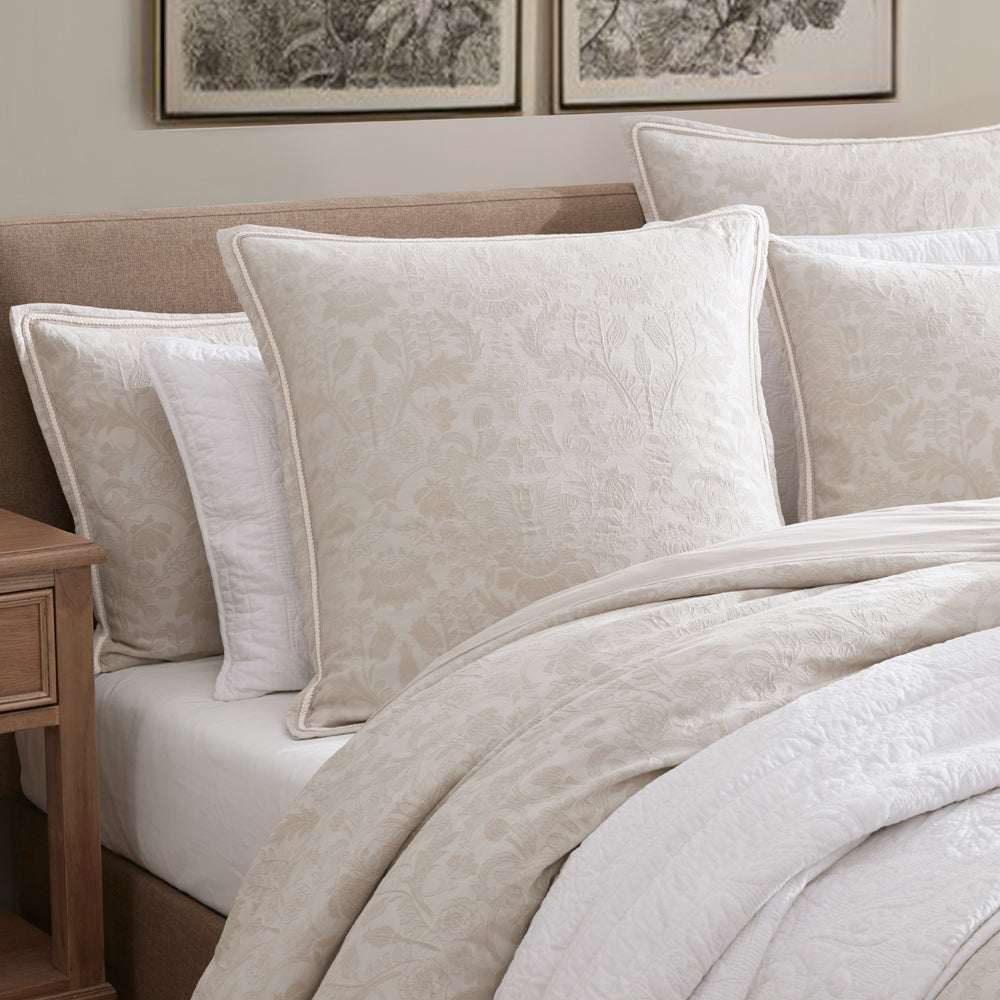 Private Collection Savanna Natural European Pillowcase Lifestyle | My Linen