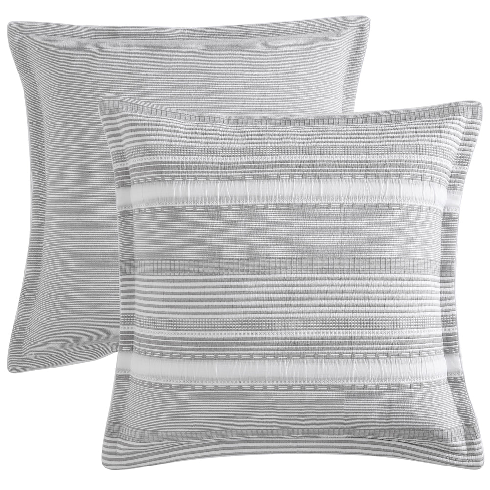 Sinclair Silver European Pillowcase