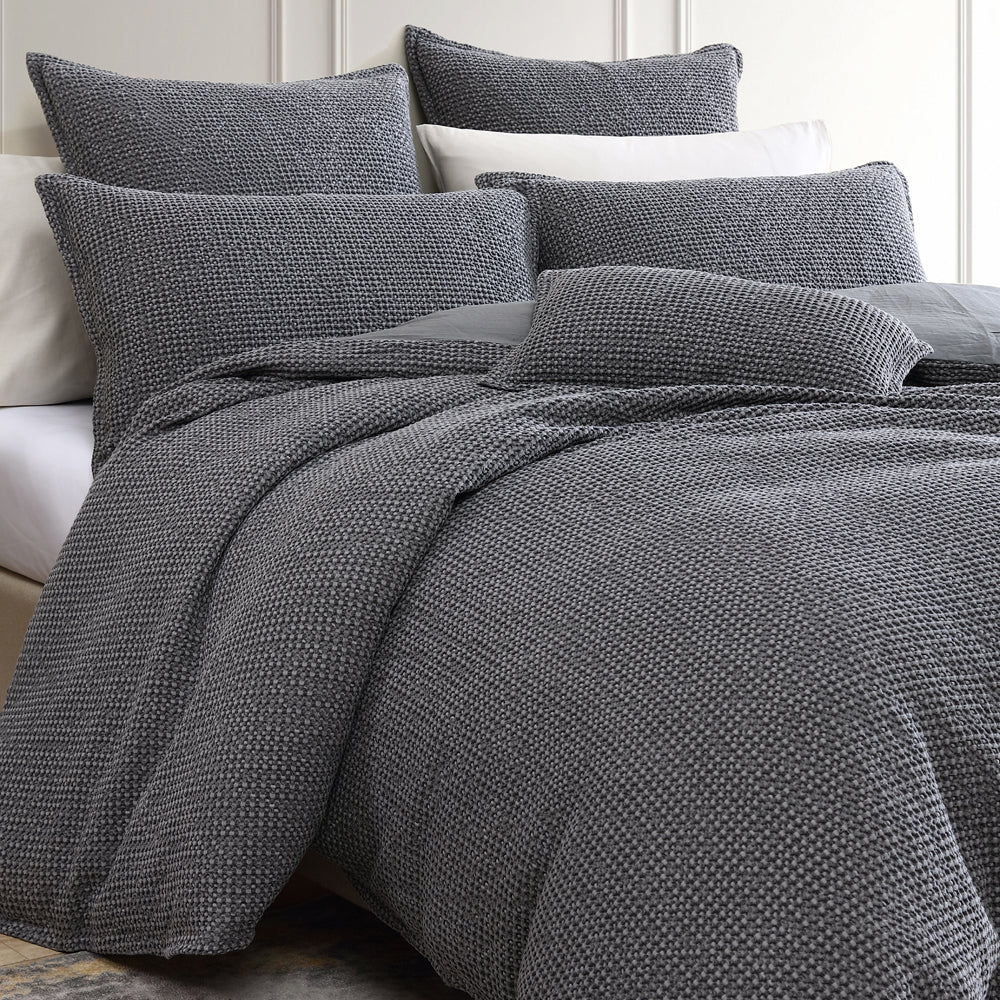 Urban Charcoal Quilt Cover Set | Super King
