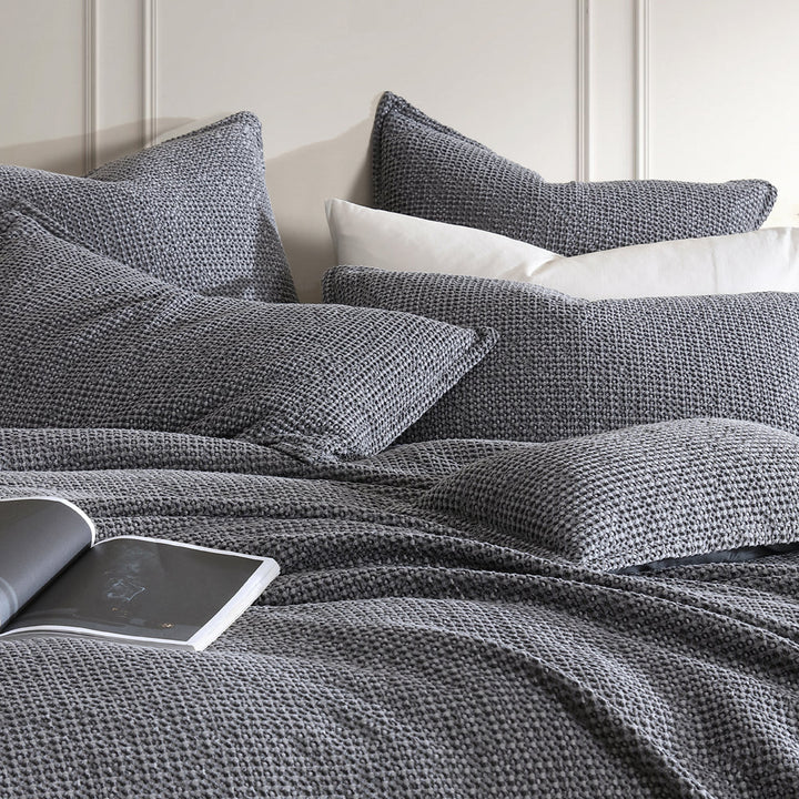 Urban Charcoal Quilt Cover Set | Super King