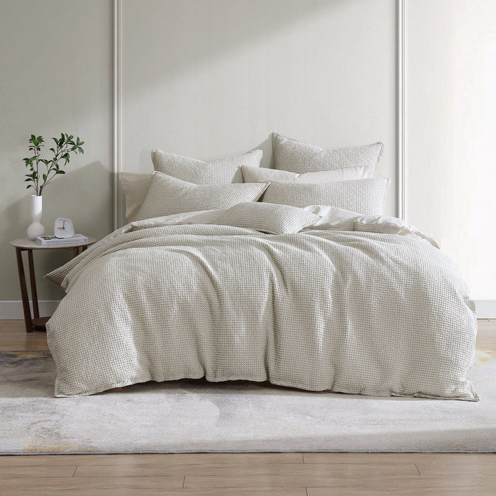 Urban Stone Quilt Cover Set | King Bed