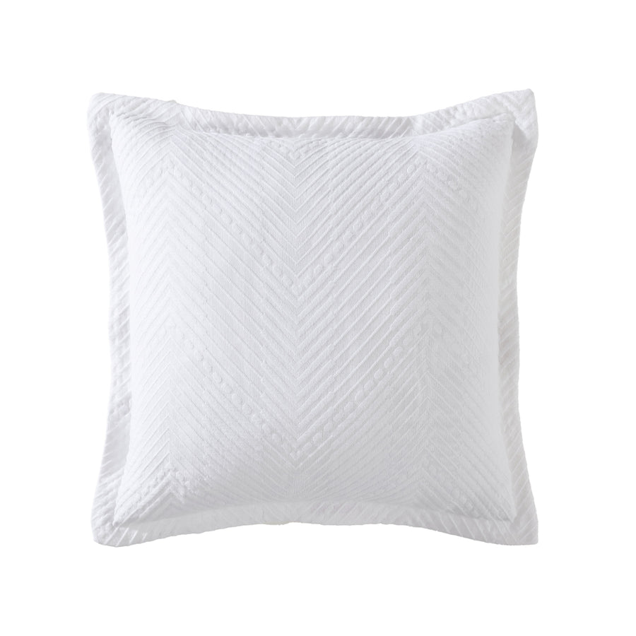 Private Collection Viva White Square Filled Cushion | My Linen