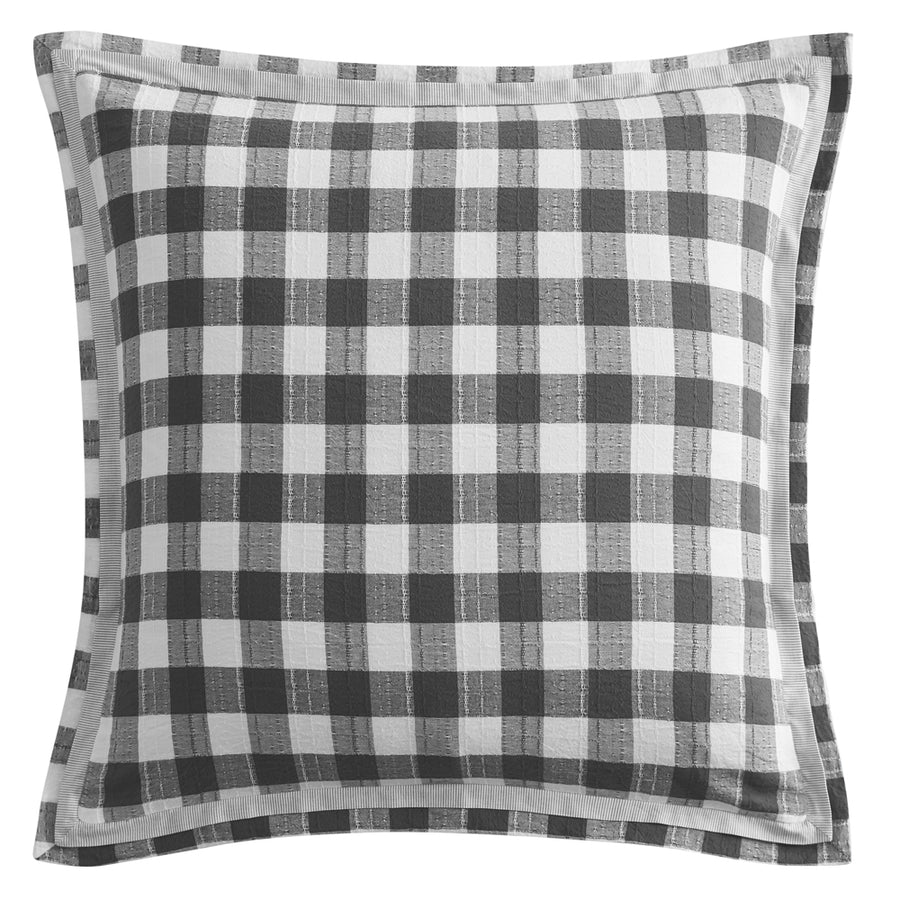 Private Collection Waverley Charcoal European Pillowcase | My Linen