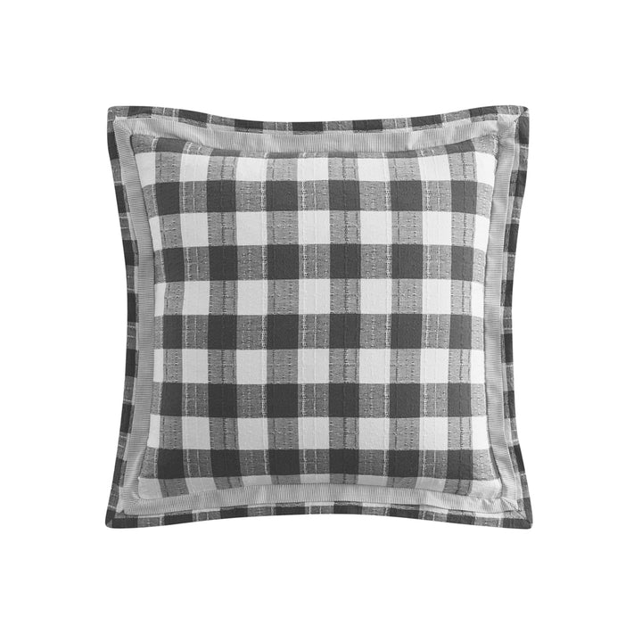 Private Collection Waverley Charcoal Square Filled Cushion | My Linen