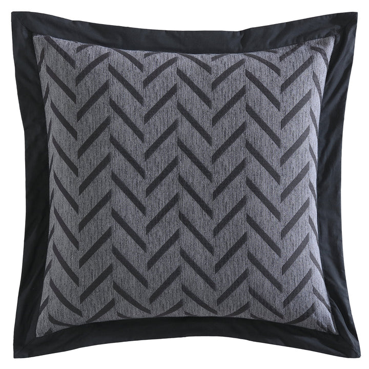 Westport Charcoal European Pillowcase