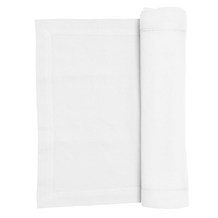 Hemstitch Table Runner White | 180cm