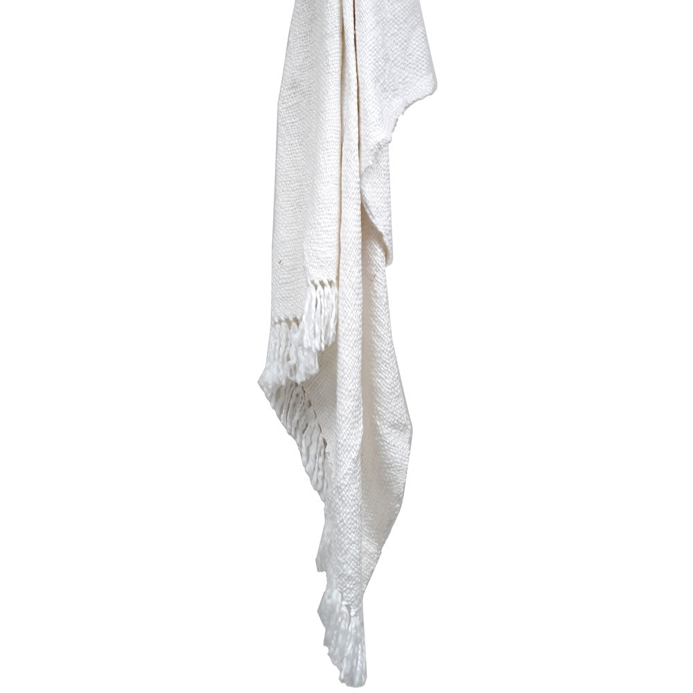 Oslo Snow White Throw
