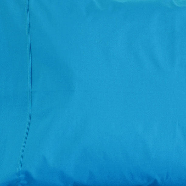 La Via 100% Cotton Fitted Sheet 400TC Aqua | King Bed
