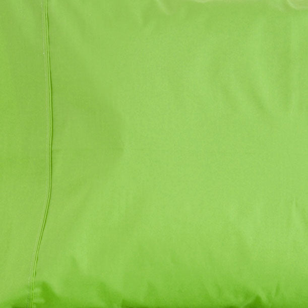 La Via 100% Cotton Fitted Sheet 400TC Lime | King Bed