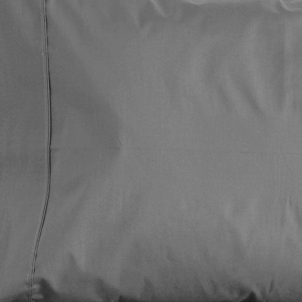 La Via 100% Cotton Fitted Sheet 400TC Midnight | King Bed