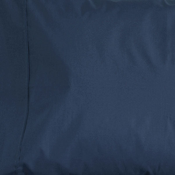 La Via 100% Cotton Fitted Sheet 400TC Navy | King Bed