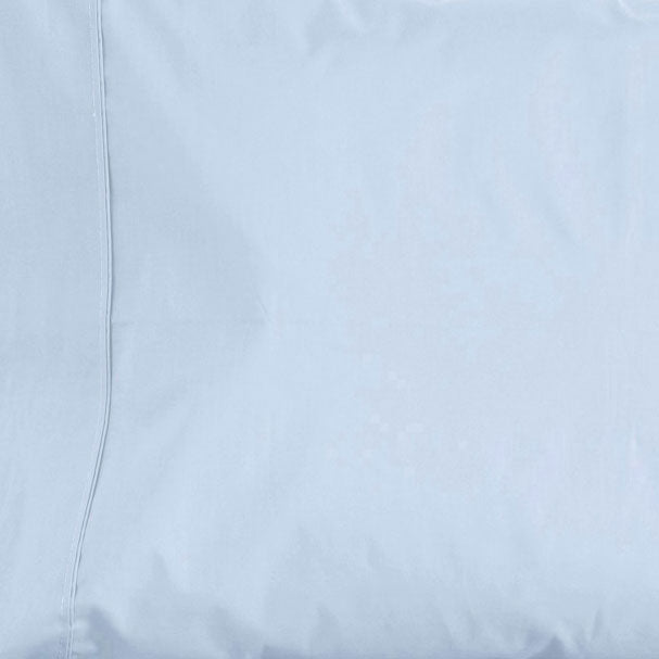 La Via 100% Cotton Fitted Sheet 400TC Seafoam | Queen Bed