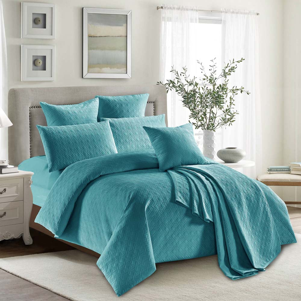 Heavenly Ocean Quilt Cover Set | King Bed