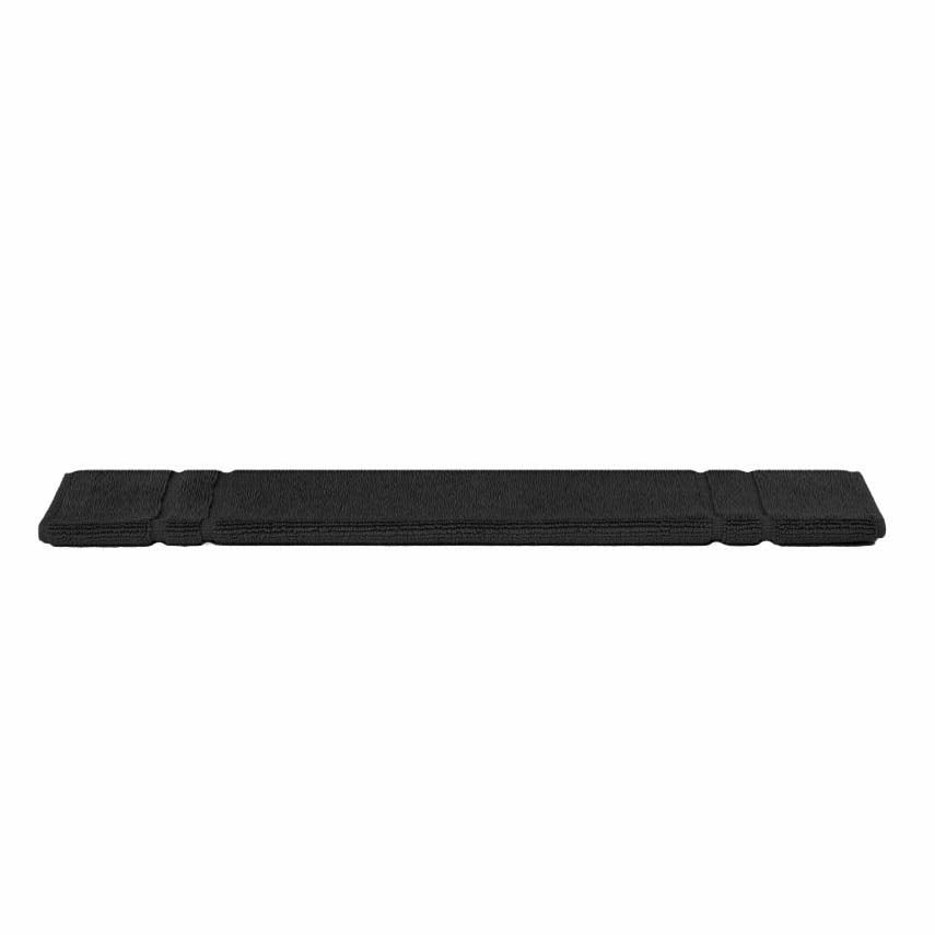 100% Combed Cotton Towels Black | Bath Mat