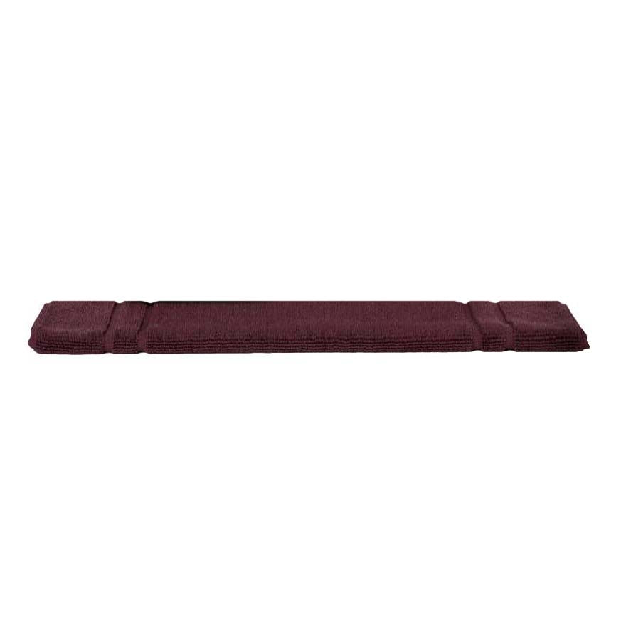 100% Combed Cotton Towels Burgundy | Bath Mat