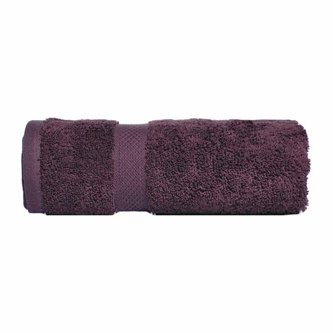 100% Combed Cotton Towels Aubergine | Bath Sheet