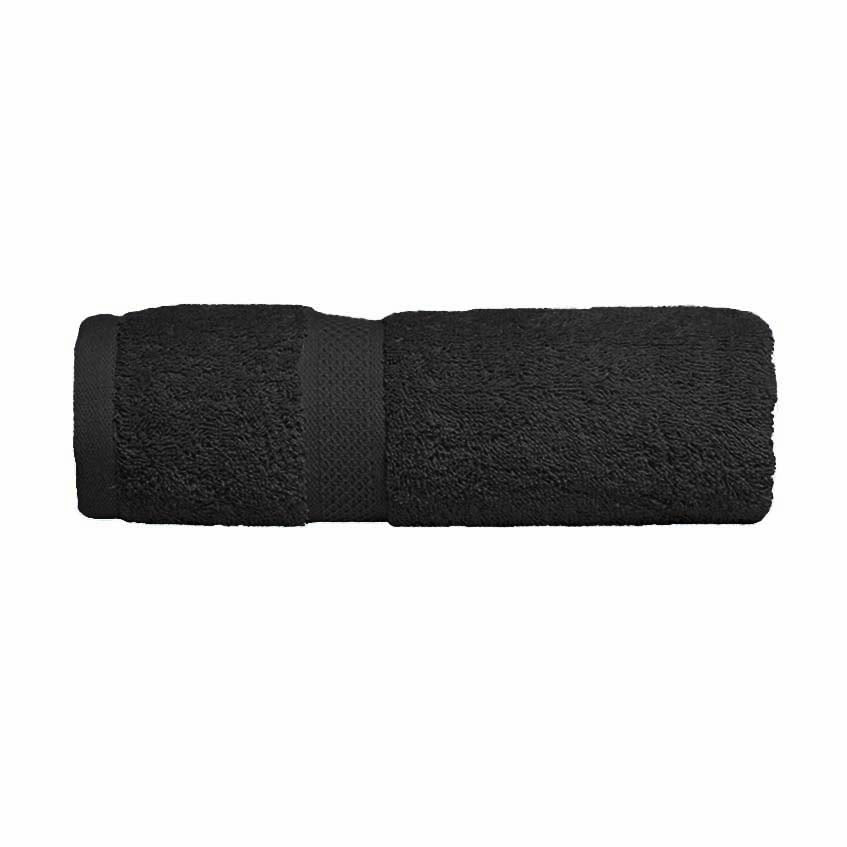 100% Combed Cotton Towels Black | Bath Sheet