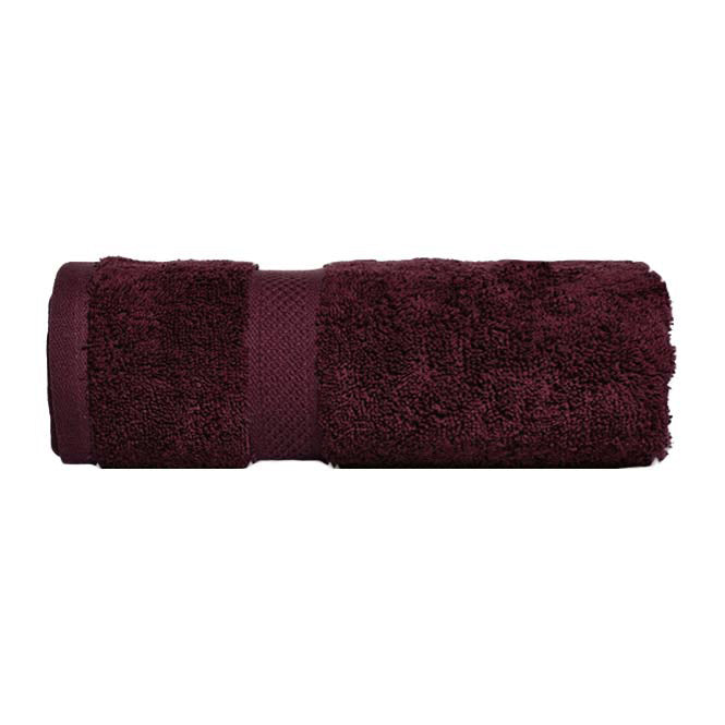 100% Combed Cotton Towels Burgundy | Bath Sheet