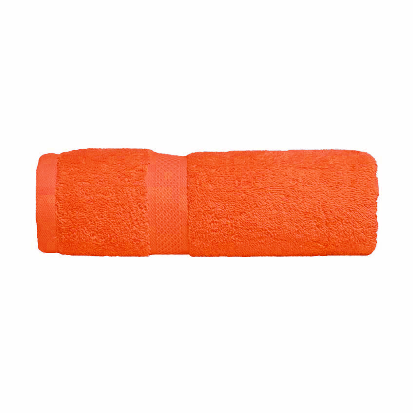 100% Combed Cotton Towels Orange | Bath Sheet