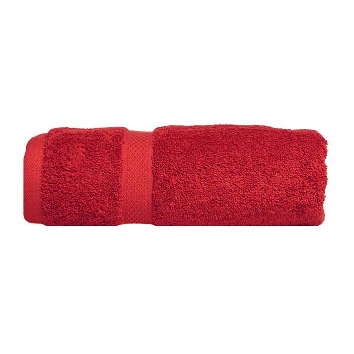 100% Combed Cotton Towels Red | Bath Sheet