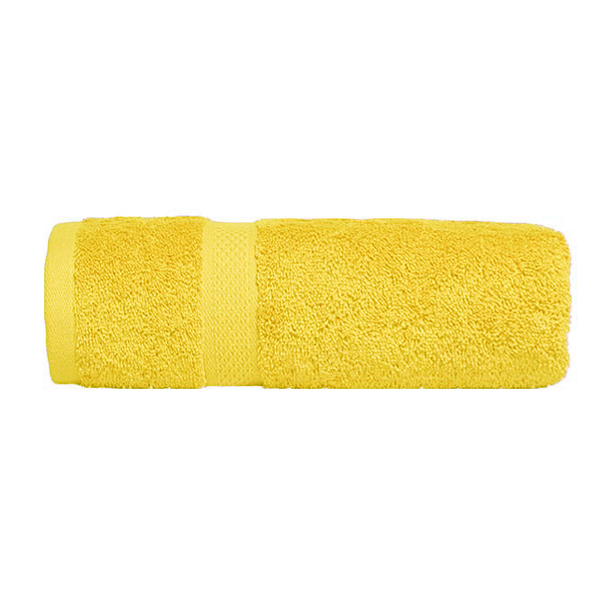 100% Combed Cotton Towels Yellow | Bath Sheet
