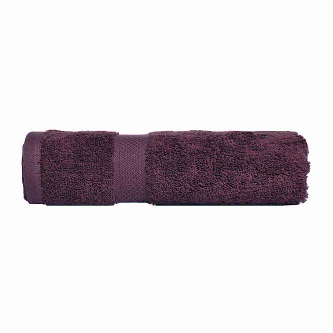 100% Combed Cotton Towels Aubergine | Bath Towel