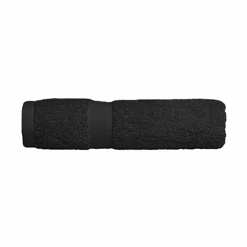 100% Combed Cotton Towels Black | Bath Towel