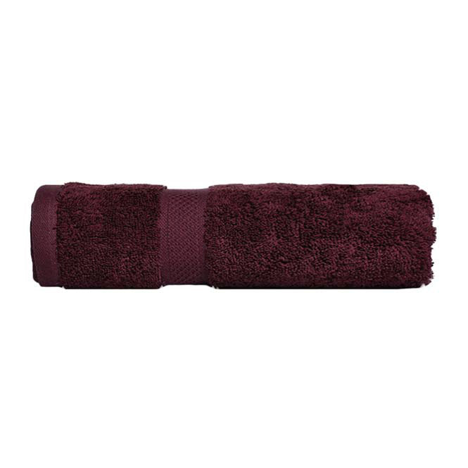 100% Combed Cotton Towels Burgundy | Bath Towel