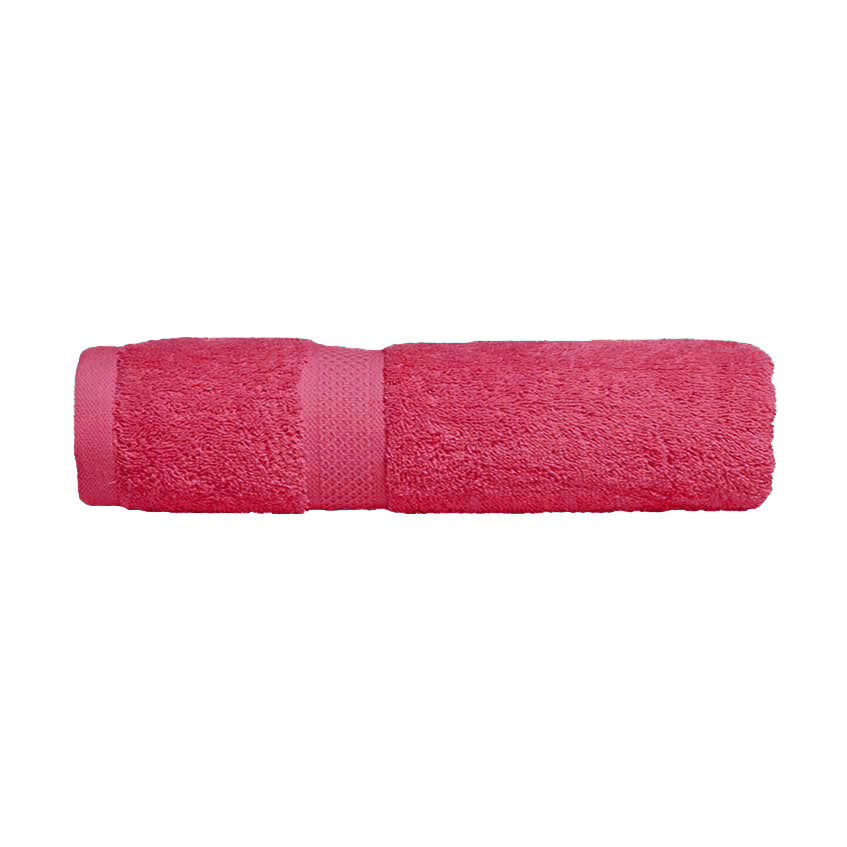 100% Combed Cotton Towels Fuchsia | Bath Towel