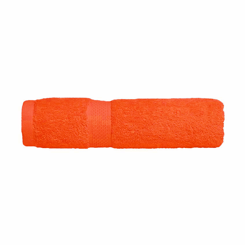 100% Combed Cotton Towels Orange | Bath Towel