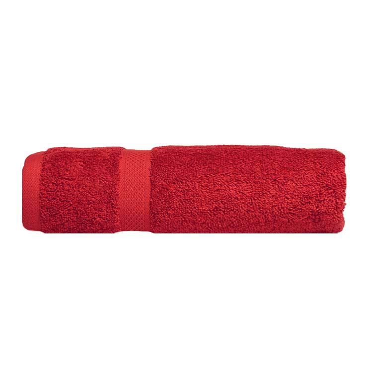 100% Combed Cotton Towels Red | Bath Towel