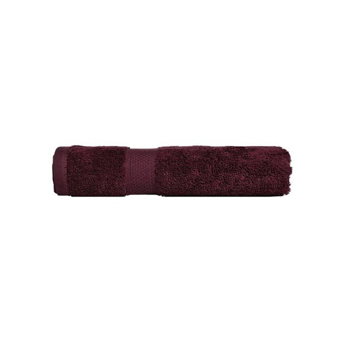 100% Combed Cotton Towels Burgundy | Face Washer