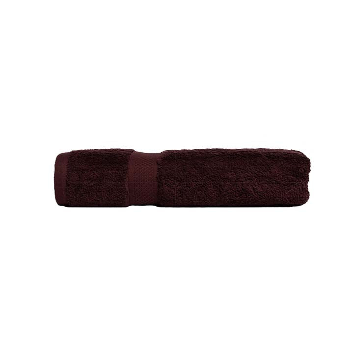 100% Combed Cotton Towels Chocolate | Face Washer