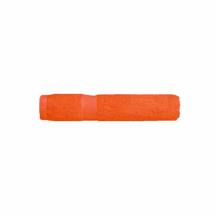 100% Combed Cotton Towels Orange | Face Washer