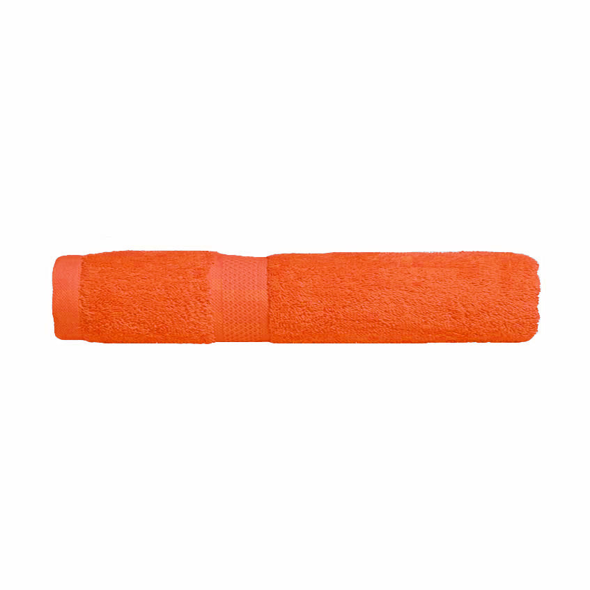 100% Combed Cotton Towels Orange | Hand Towel