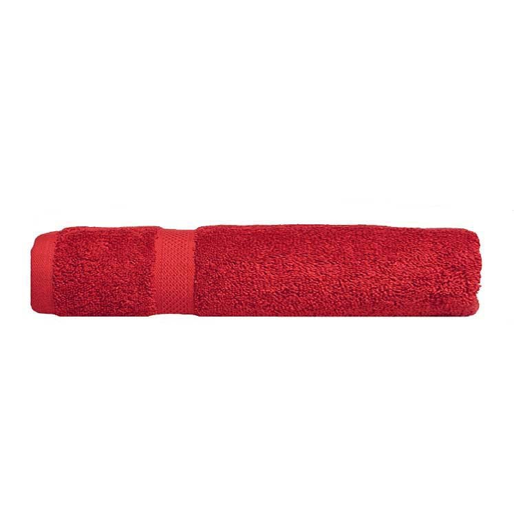 100% Combed Cotton Towels Red | Hand Towel