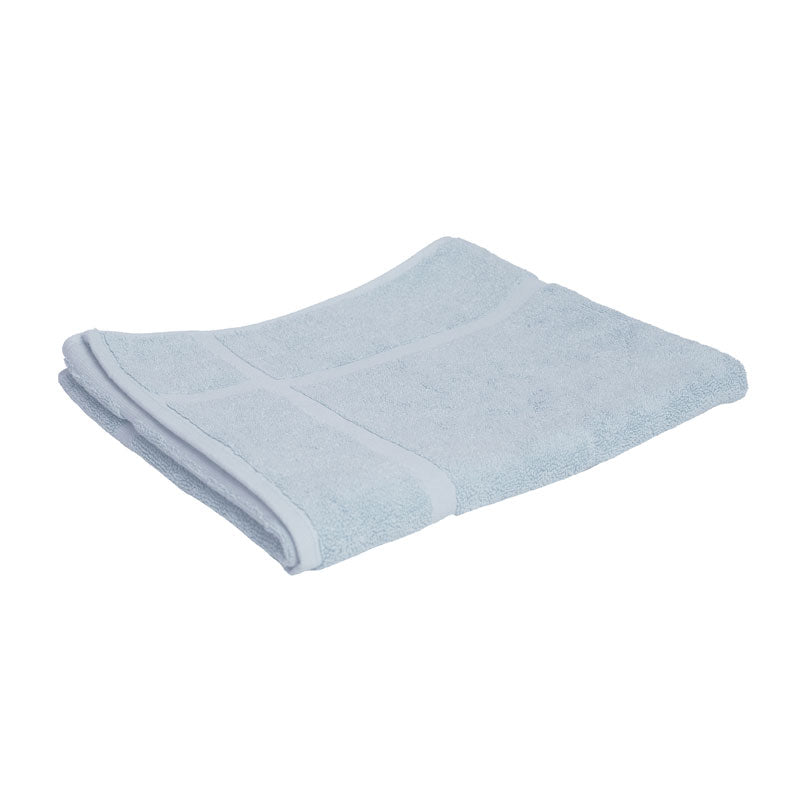 100% Cotton Baby Blue Towels | Bath Mat