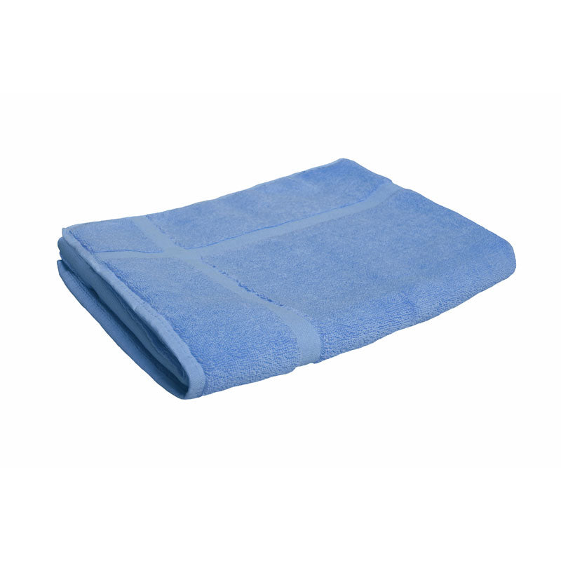 100% Cotton Blue Towels | Bath Mat