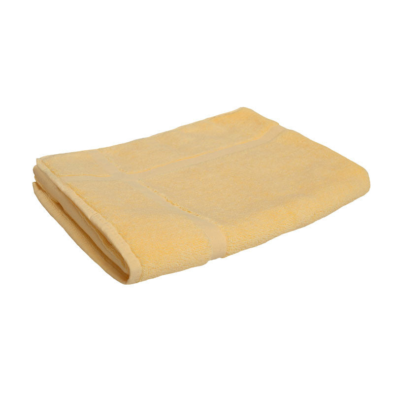 100% Cotton Yellow Towels | Bath Mat