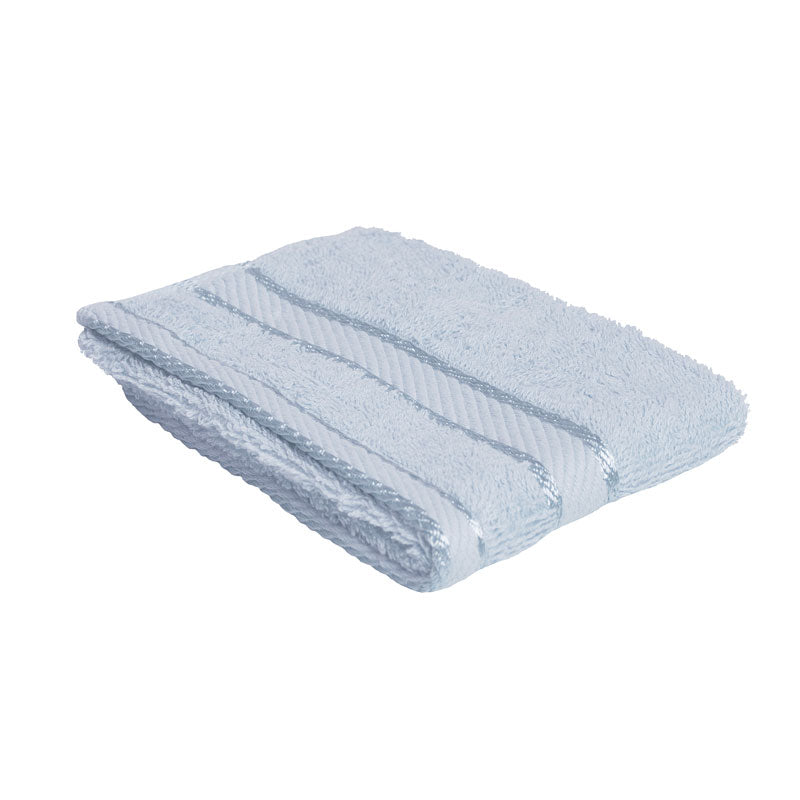 100% Cotton Baby Blue Towels | Face Washer